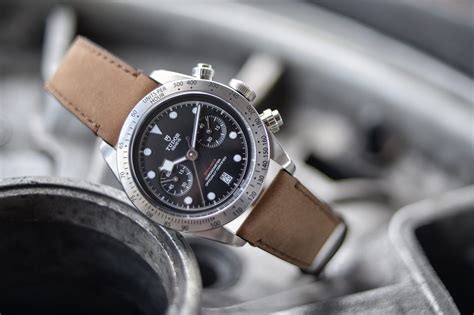 tudor black bay chrono thickness|tudor black bay chrono price.